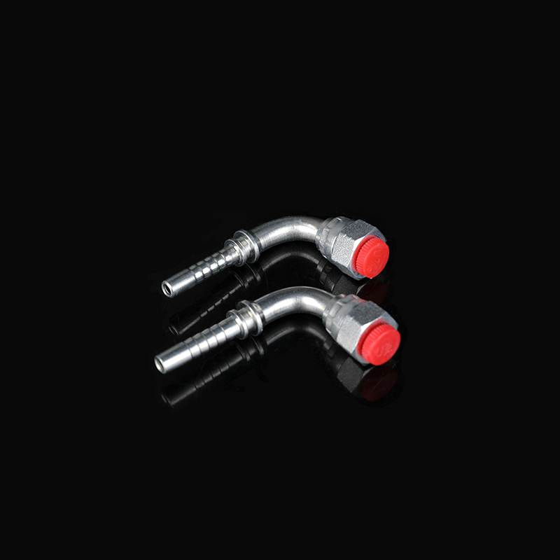 Galvaniserad miljövänlig vit zink Hydrauliska slangkopplingar 26791-04-04