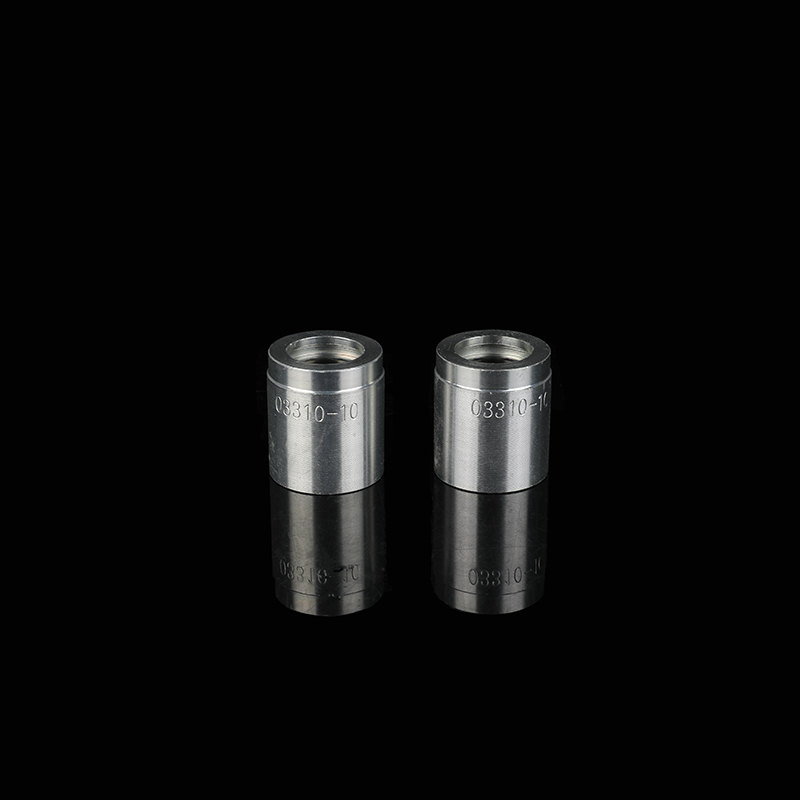 Galvaniserad miljövänlig vit zink hydraulslang Ferrule 03310-10