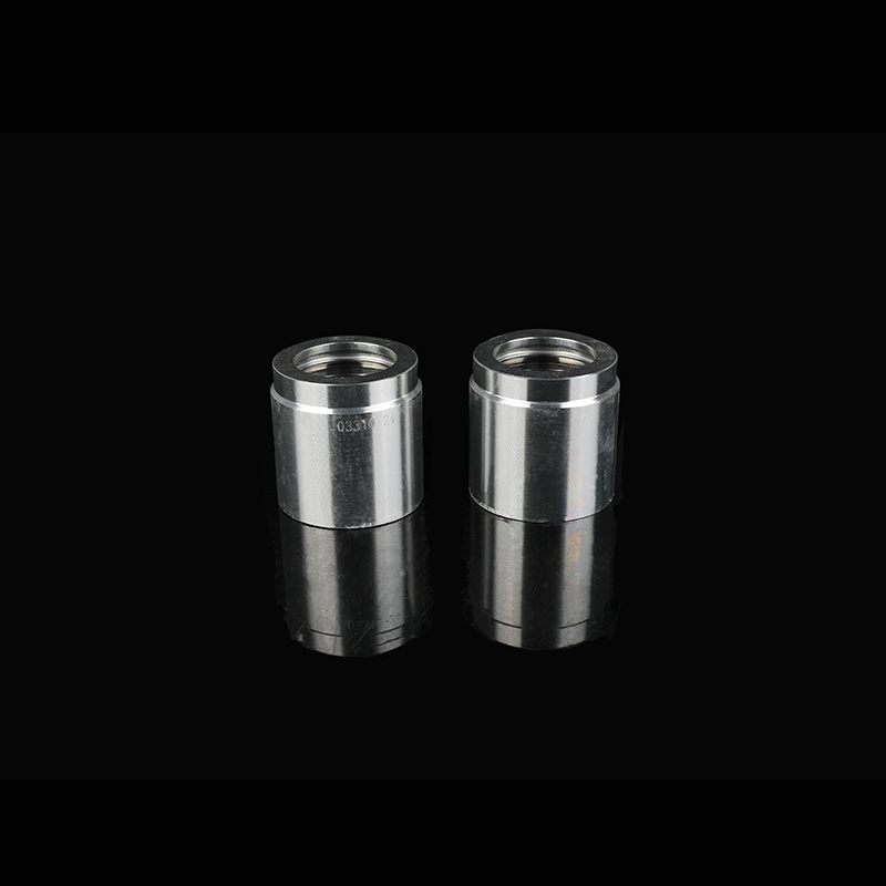 Galvaniserad miljövänlig vit zink hydraulslang Ferrule 03310-24
